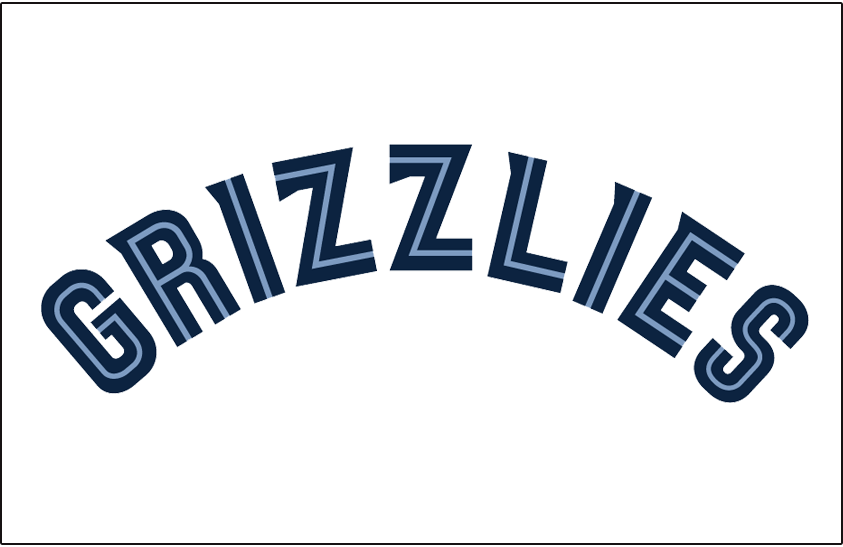Memphis Grizzlies 2004-2018 Jersey Logo iron on transfers for clothing